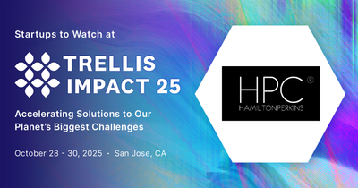 Hamilton Perkins Collection named one of the Trellis Impact 25 Climate Tech Startups to Watch for its circular materials platform