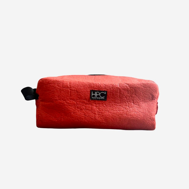Earth Kit, Red Pinatex (Upcycled Billboard Bags)