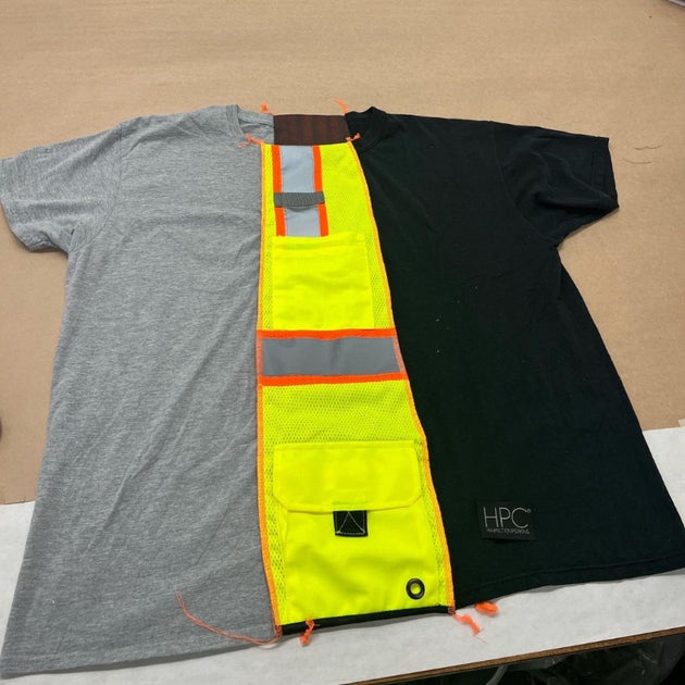 Earth Crew T-Shirt, Upcycled Pockets Reworked Edition