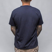 Earth V-Neck T-Shirt, Navy - Hamilton Perkins Collection