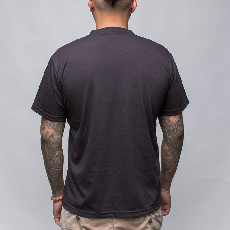Earth V-Neck T-Shirt, Black - Hamilton Perkins Collection