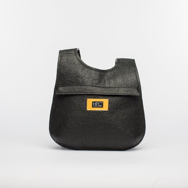 Earth Bag Slim, Black Pinatex (Upcycled Billboard Bags)