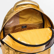 Gold - Pinatex - Pineapple - Backpack - Hamilton Perkins Collection - Earth Bag Standard - Inside - Sustainability