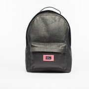 Black - Pinatex - Pineapple - Backpack - Hamilton Perkins Collection - Earth Bag Standard - Front - Sustainability