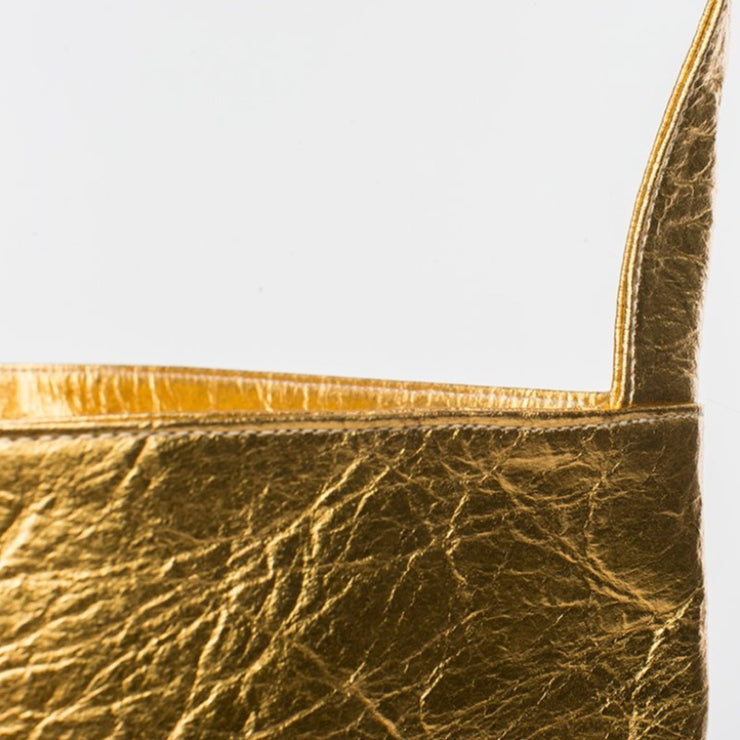 Earth Bag Hobo, Gold Pineapple - Hamilton Perkins Collection