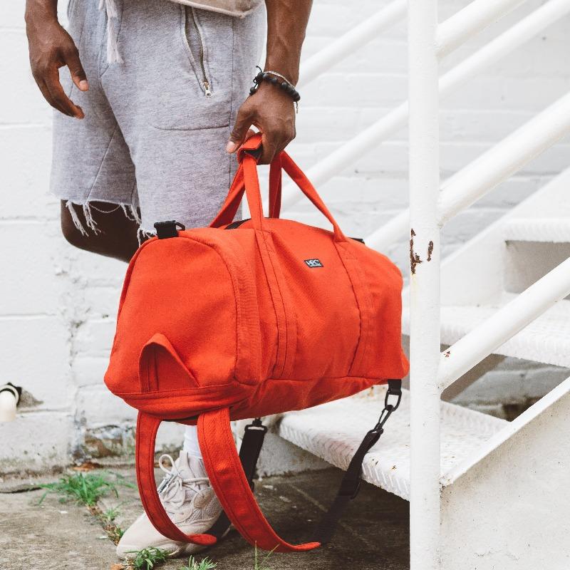 Earth Bag Premium, Seafoam Green (Upcycled Billboard Bags