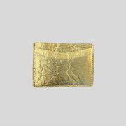 Earth Cardholder, Gold Pinatex (Limited Edition)