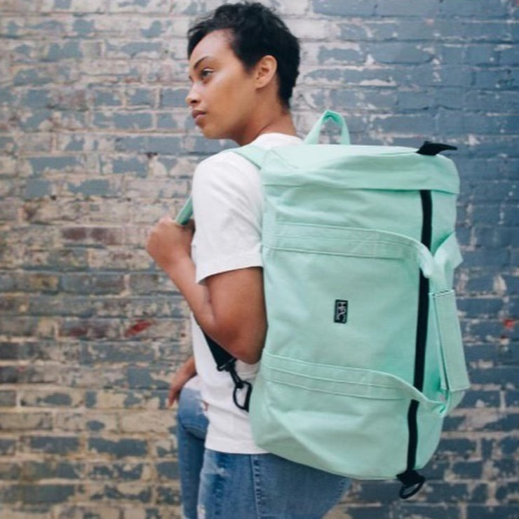 Earth Bag Premium, Seafoam Green (Upcycled Billboard Bags)