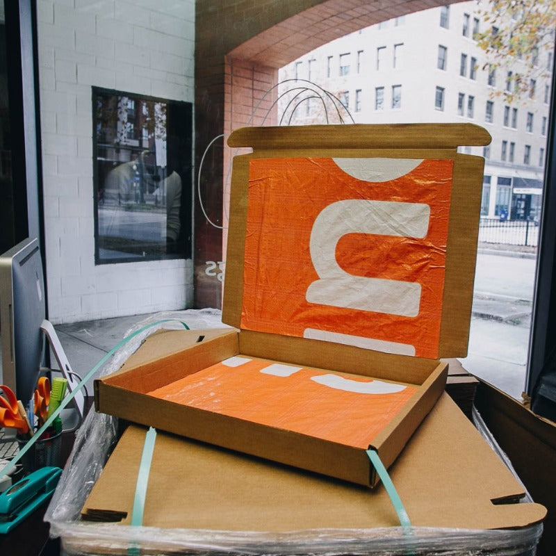 Earth Bag Premium, Seafoam Green (Upcycled Billboard Bags